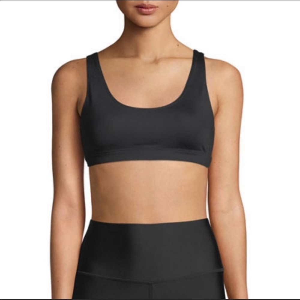 Alo Yoga Scoop Neck Bra Black M